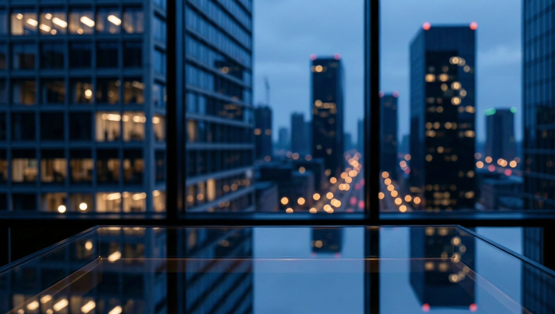 Ambiente financeiro moderno